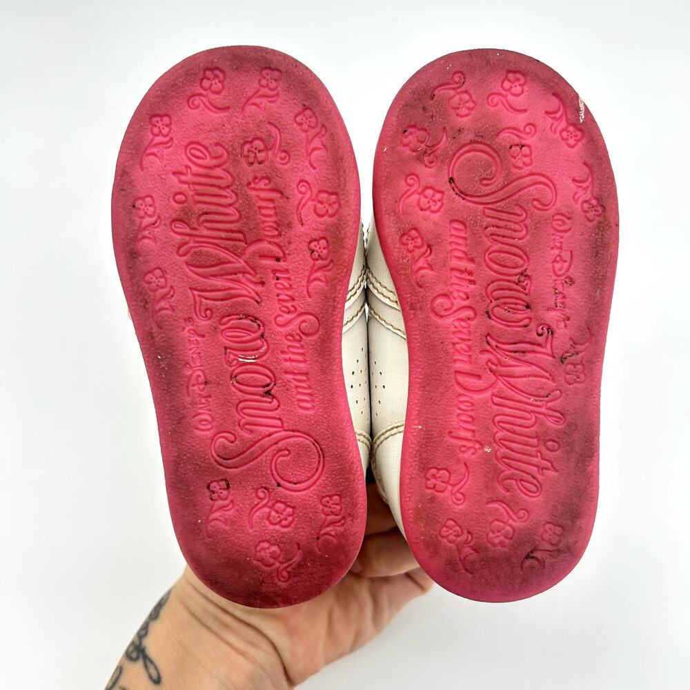Vintage Snow White Sneakers 90's Y2K Disney Princess Girl Baby Toddler Shoes 4 - Picture 10 of 12